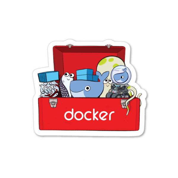 Docker Tools sticker adesivo
