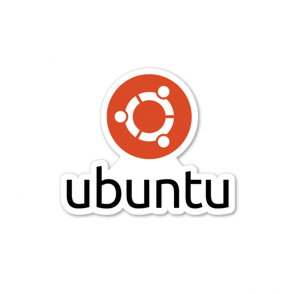 Ubuntu (vertical) Sticker
