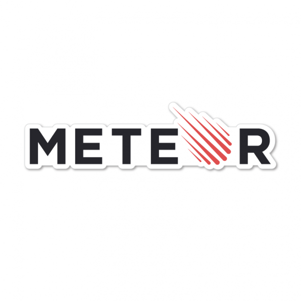 Meteor Sticker