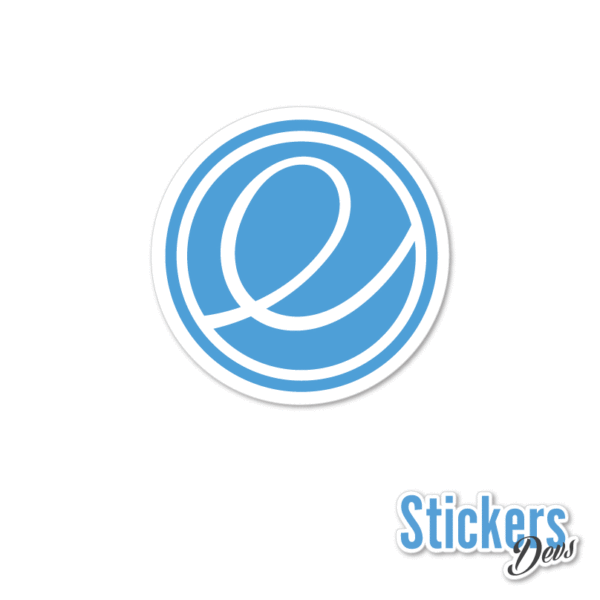 Elementary OS Sticker Adesivo