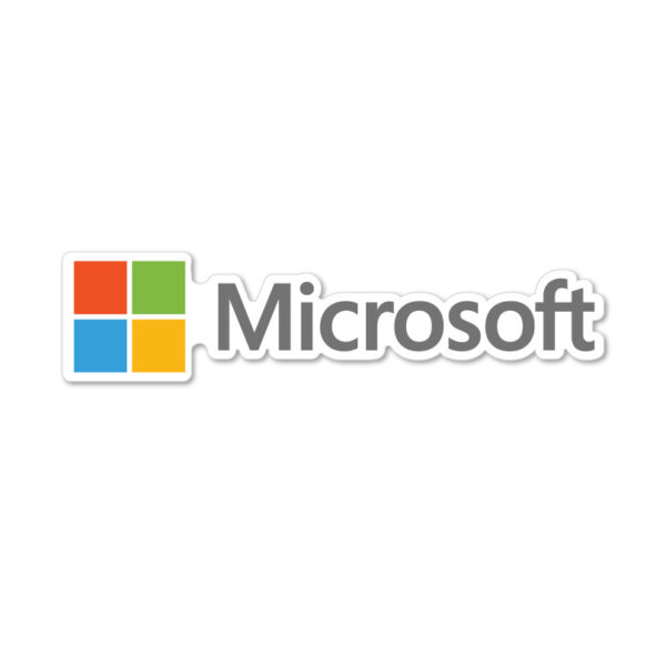 Microsoft Sticker Adesivo