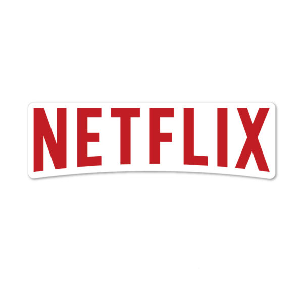 Netflix Sticker Adesivo