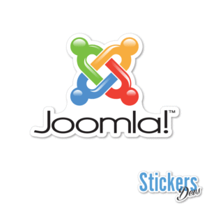 Joomla Sticker Adesivo Vertical