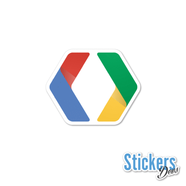 Google Developers  Logo Stickers Adesivo