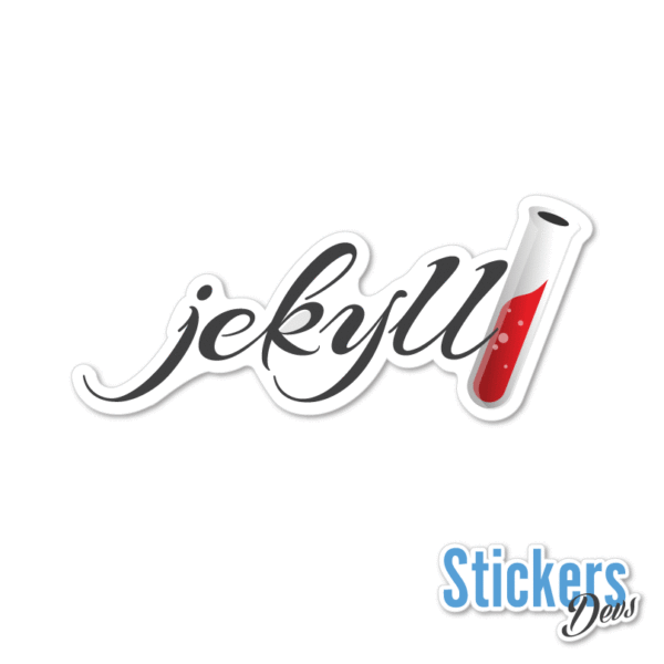 Jekyll Sticker Adesivo