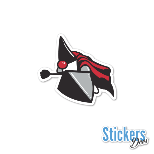 Java Guardians Logo Sticker Adesivo