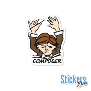 Composer #1 Sticker Adesivo