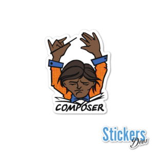 Composer #3 Sticker Adesivo