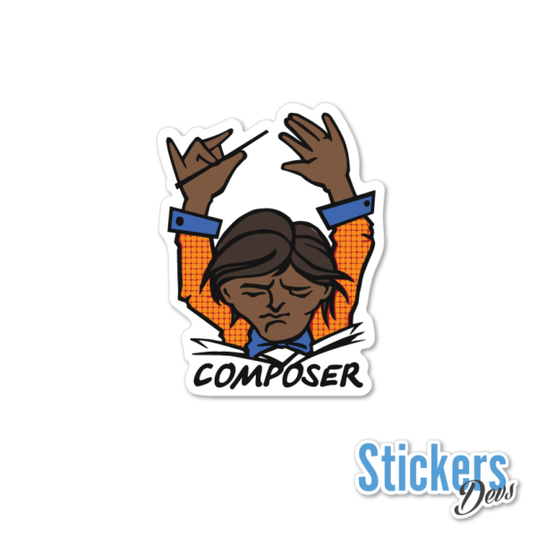 Composer #3 Sticker Adesivo