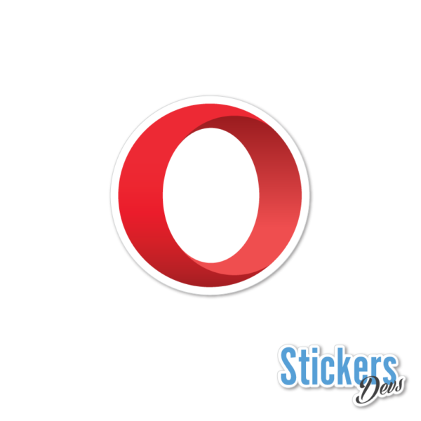 Opera  Sticker Adesivo