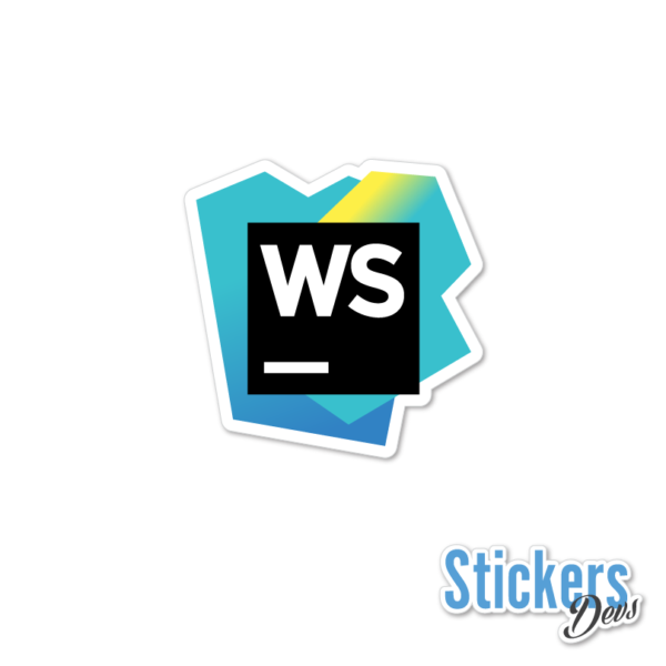 WebStorm  Sticker Adesivo