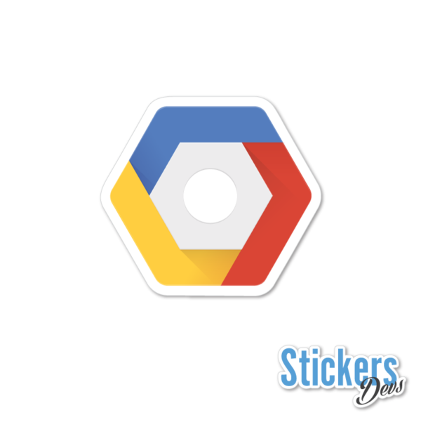 Google Cloud Platform logo Sticker Adesivo