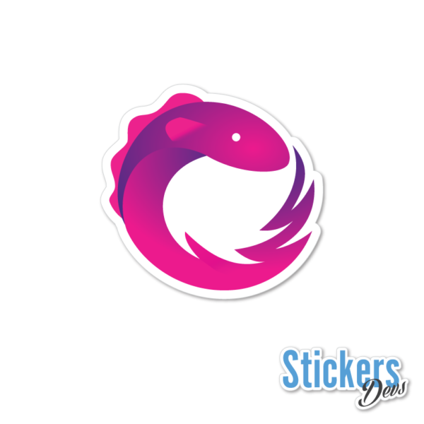 ReactiveX Sticker Adesivo