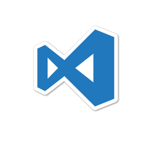 Visual Studio Code Sticker Adesivo