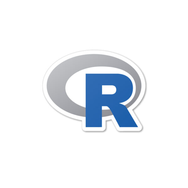 R (programming language) Sticker Adesivo