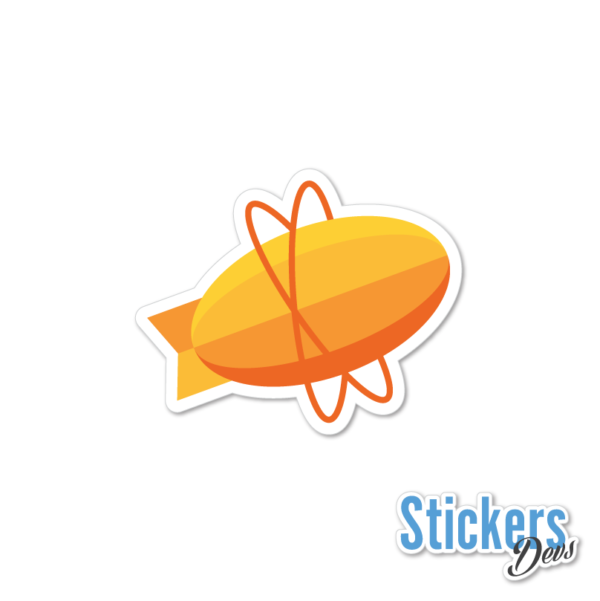 Zeplin (logo) Sticker Adesivo