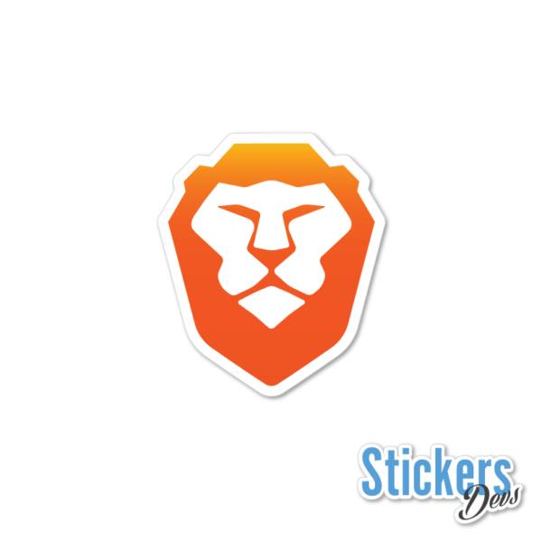 Brave Sticker Adesivo