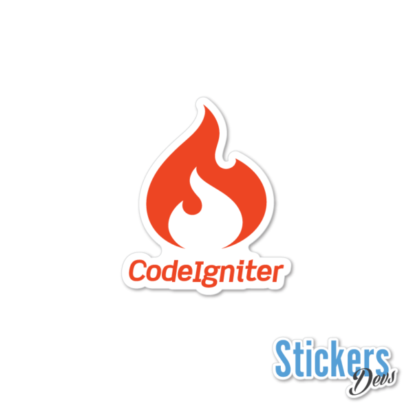 CodeIgniter Sticker Adesivo