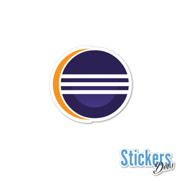Eclipse logo Sticker Adesivo