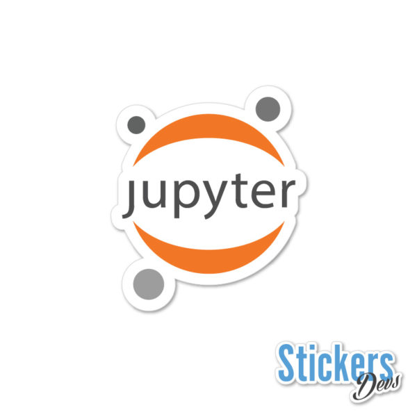 Jupyter sticker adesivo