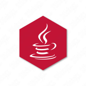 Java Hexa sticker adesivo