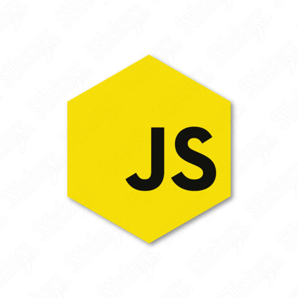 Java Script Hexa sticker adesivo