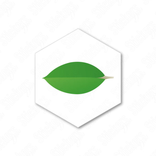 MongoDB Hexa sticker adesivo