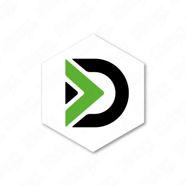 Dev Na Estrada Hexa sticker adesivo