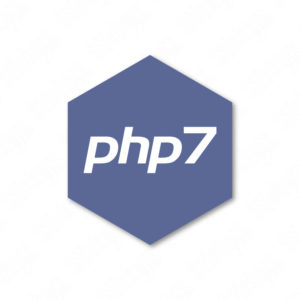 PHP7 Hexa sticker adesivo