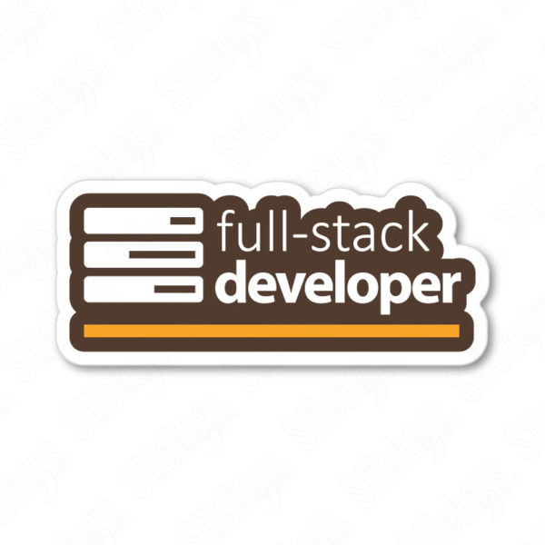 Full Stack Developer #2 sticker adesivo