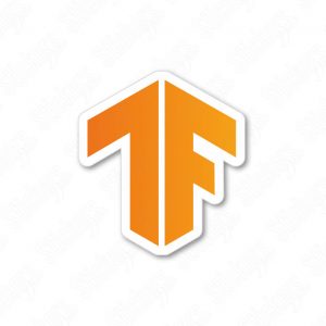 Tensor Flow sticker adesivo