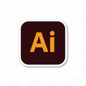 Adobe Illustrator sticker adesivo
