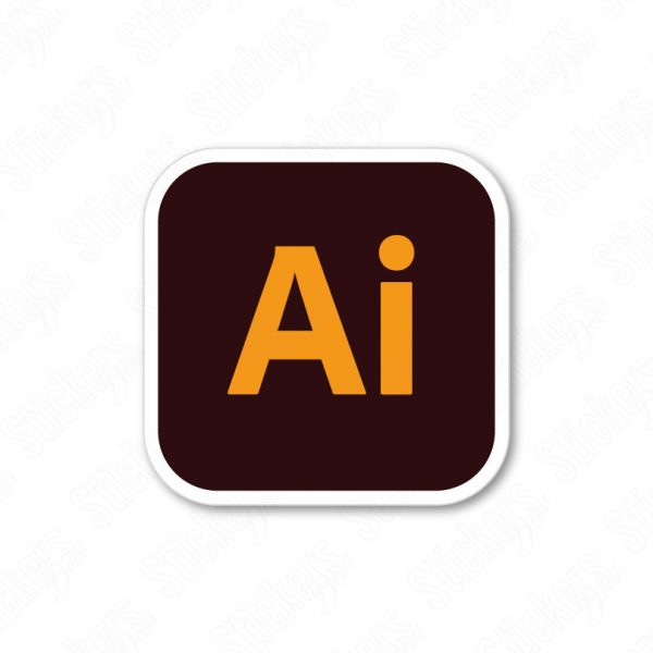 Adobe Illustrator sticker adesivo
