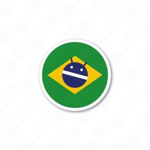 Android Dev BR sticker adesivo