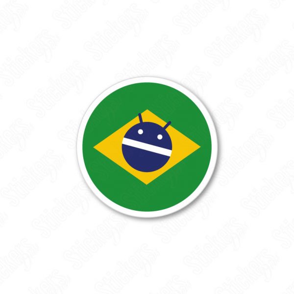 Android Dev BR sticker adesivo