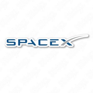 SpaceX sticker adesivo