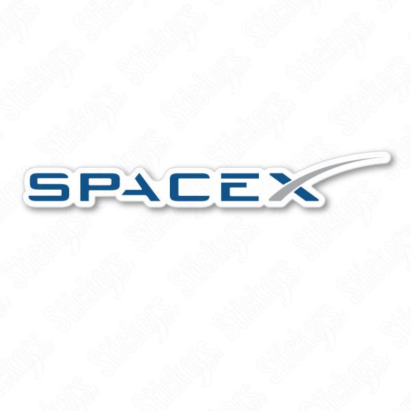 SpaceX sticker adesivo