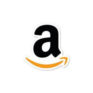 Amazon logo sticker adesivo