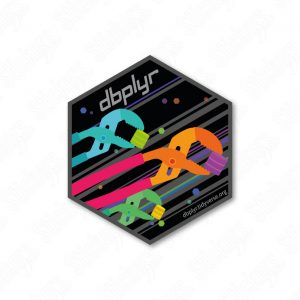 Dbplyr RStudio hex sticker adesivo