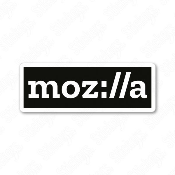 Mozilla sticker adesivo