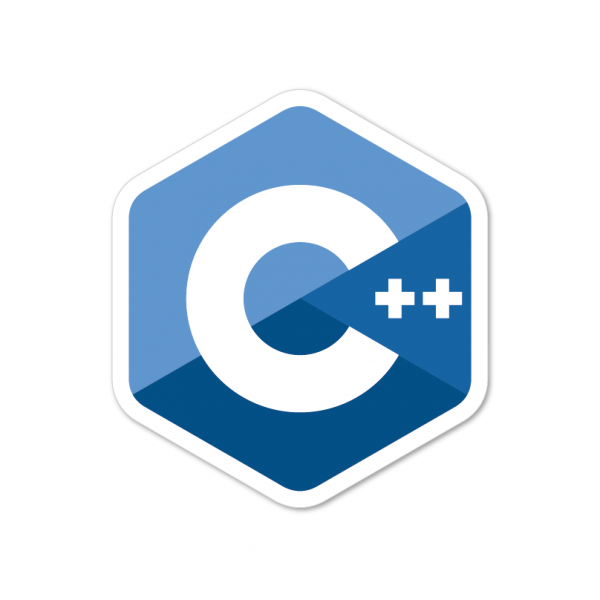 C++ adesivo sticker