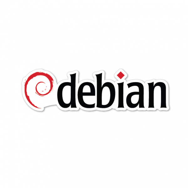 Debian adesivo sticker