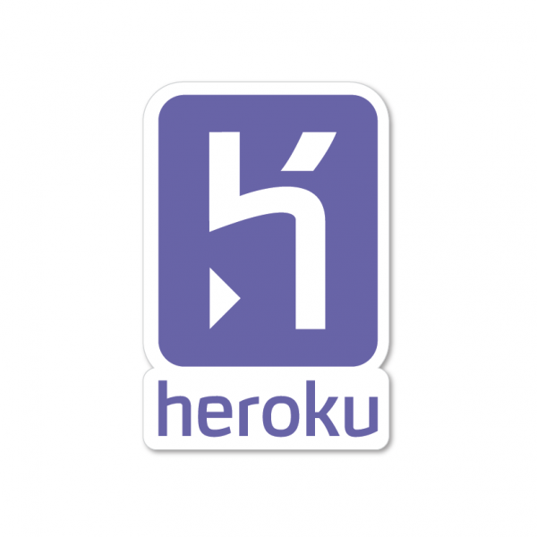 Heroku adesivo sticker