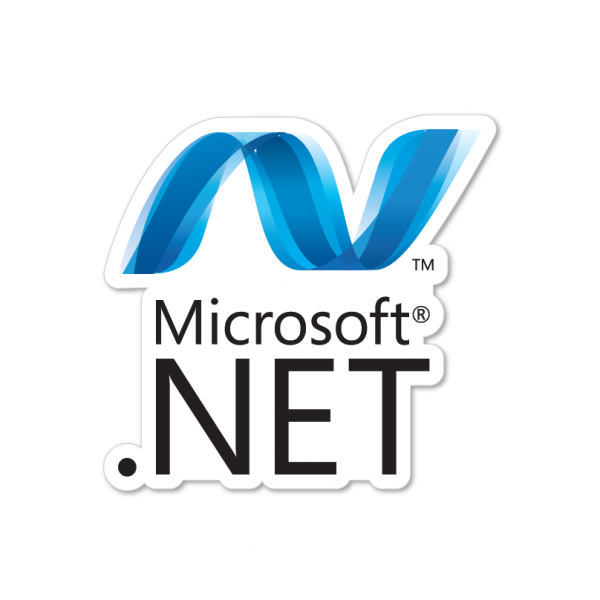 Microsoft .NET adesivo sticker