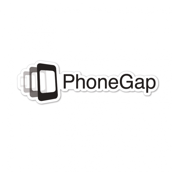 PhoneGap Sticker (horizontal)
