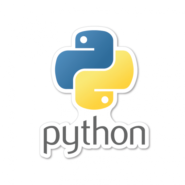 Python Sticker (vertical)