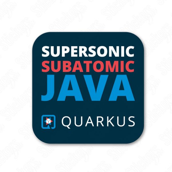 Java Quarkus sticker adesivo