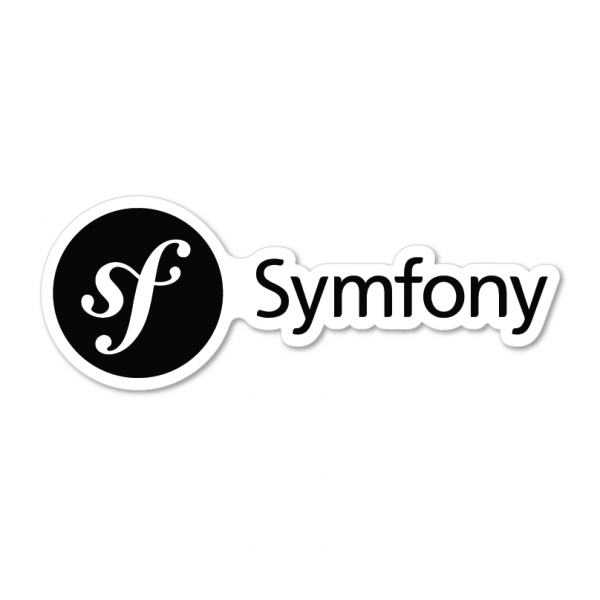 Symfony Sticker Adesivo Horizontal