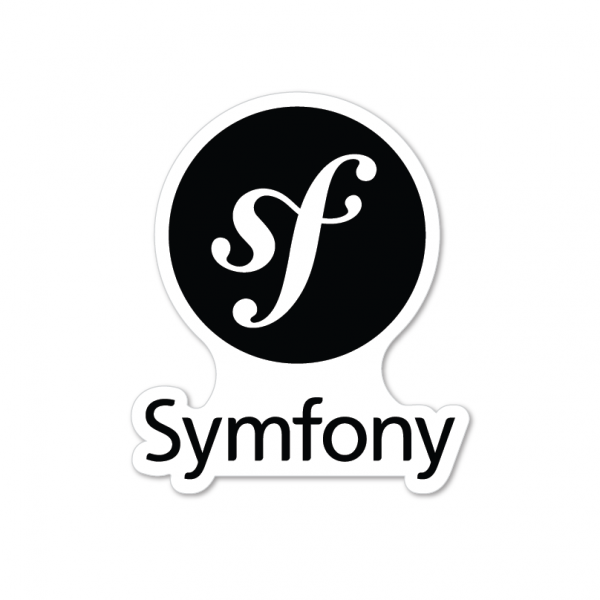 Symfony Sticker Adesivo Vertical