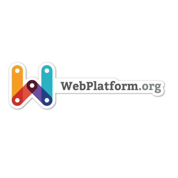 WebPlatform.org (horizontal) Sticker